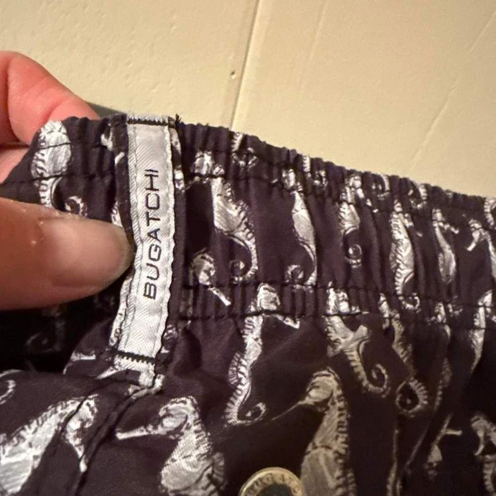 Bugatachi Men's swim Trunk Seahorse Design xxl